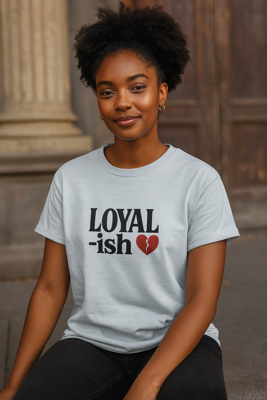 Loyal-ish Oversized Tee – Faithful With a Flaw Clause